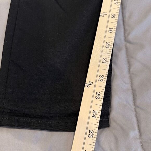 ACNE Studios River Stay Black Men's Cropped Black Stretch Jeans Size 31 - Picture 12 of 13